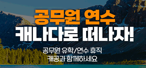 캐공 공무원연수